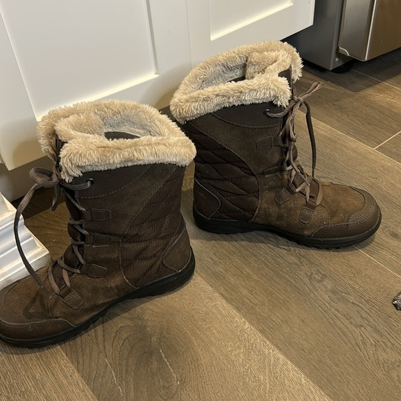 Columbia Women's Ice Maiden II Winter Snow Boots Brown Size 7.5 - Picture 14 of 17